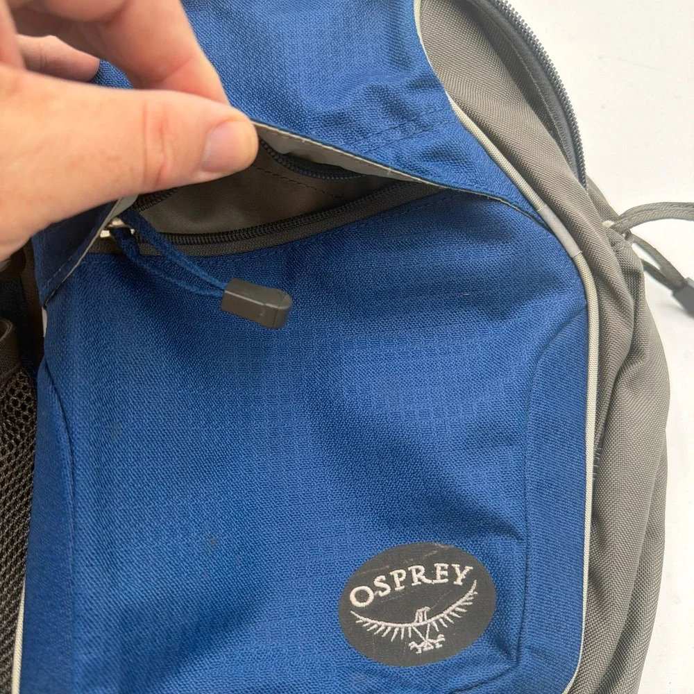Osprey Sling Bag Veer ReSource Series Recycled Crossbody Blue Brown Mens OS